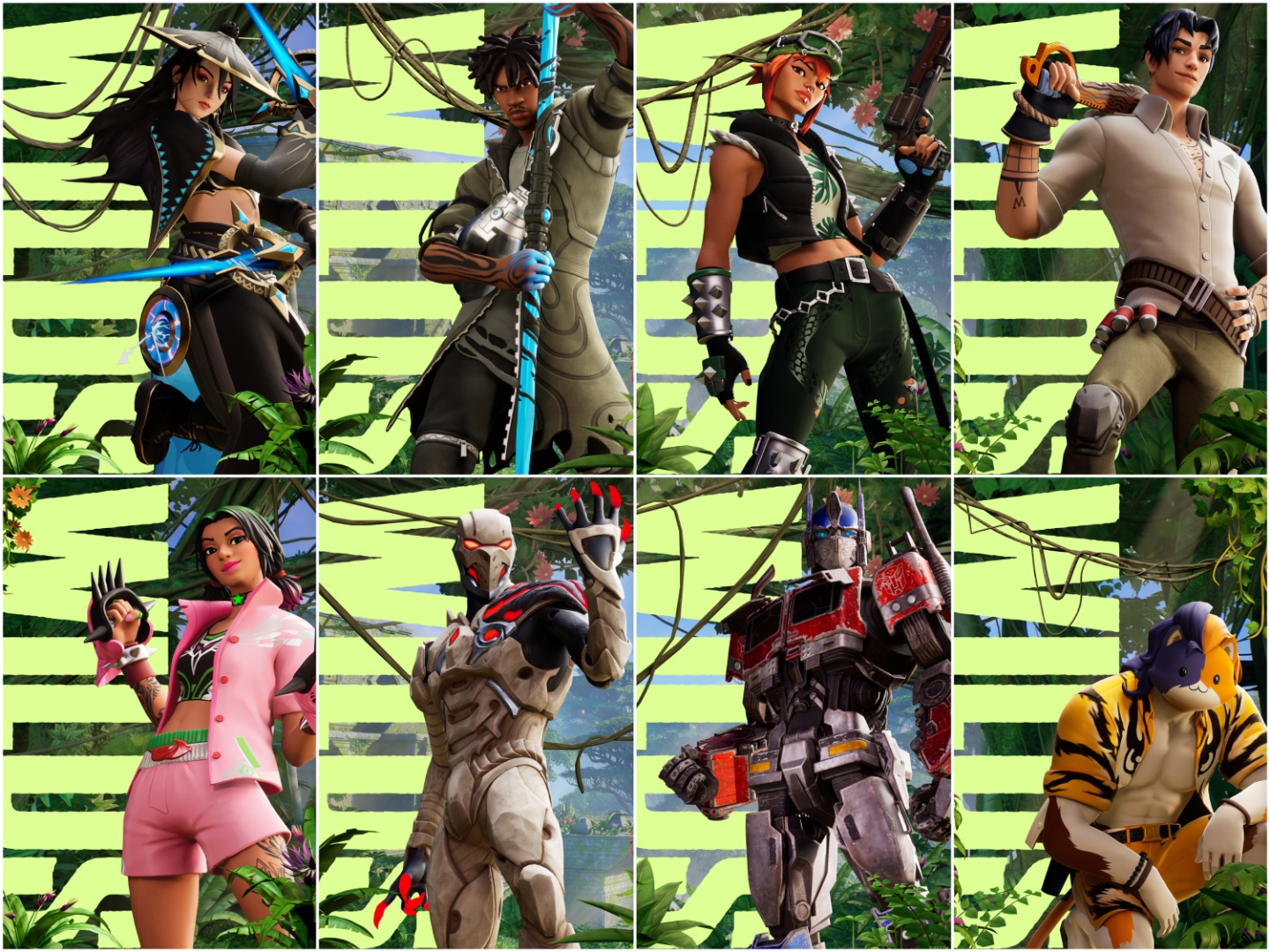 All Battle pass skins coming in Fortnite Chapter 4 Season 3