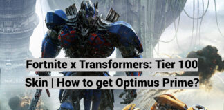 Fortnite x Transformers: Tier 100 Skin | How to get Optimus Prime?