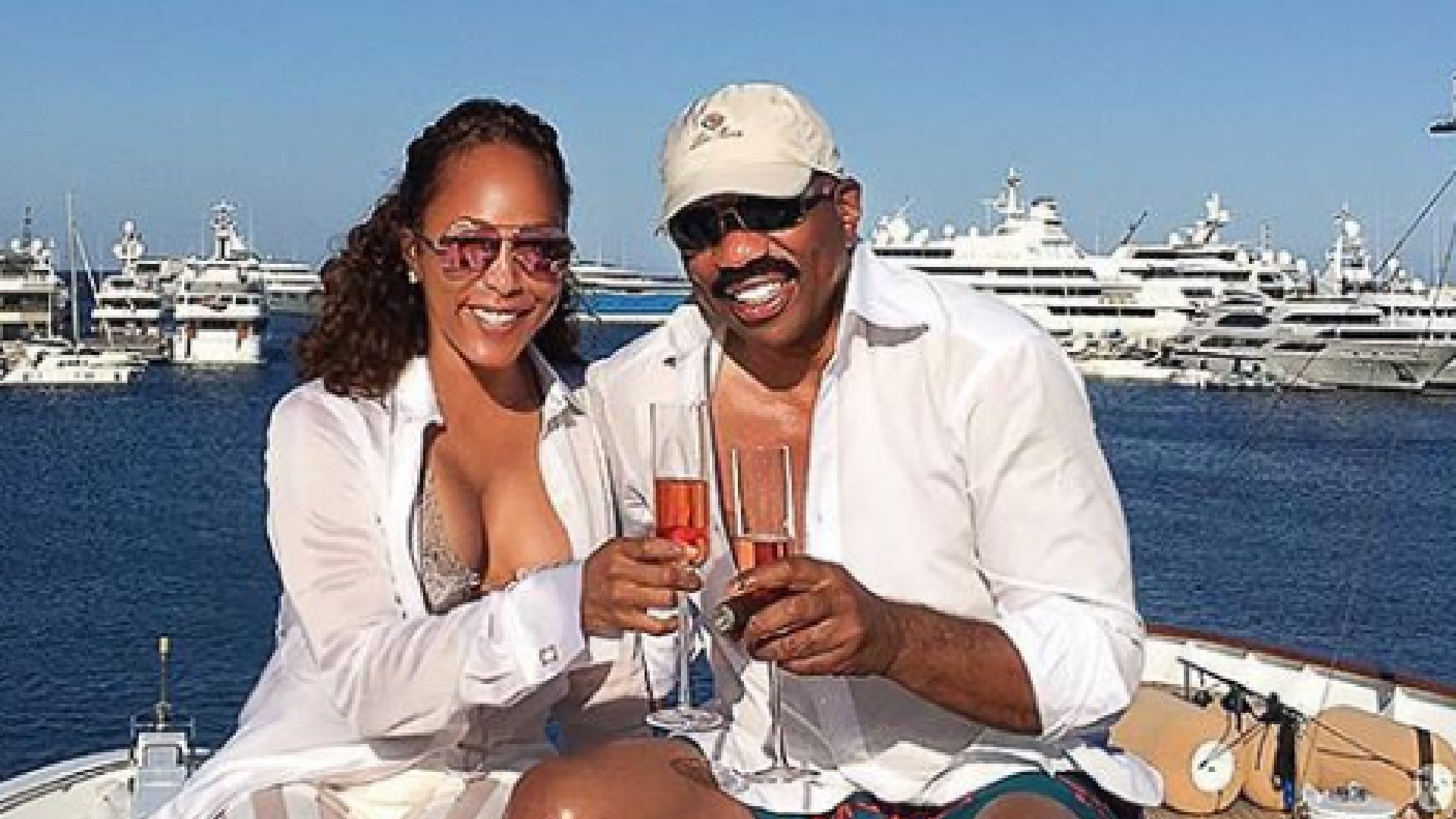 #Past To Present: All Of Steve Harvey’s Wives